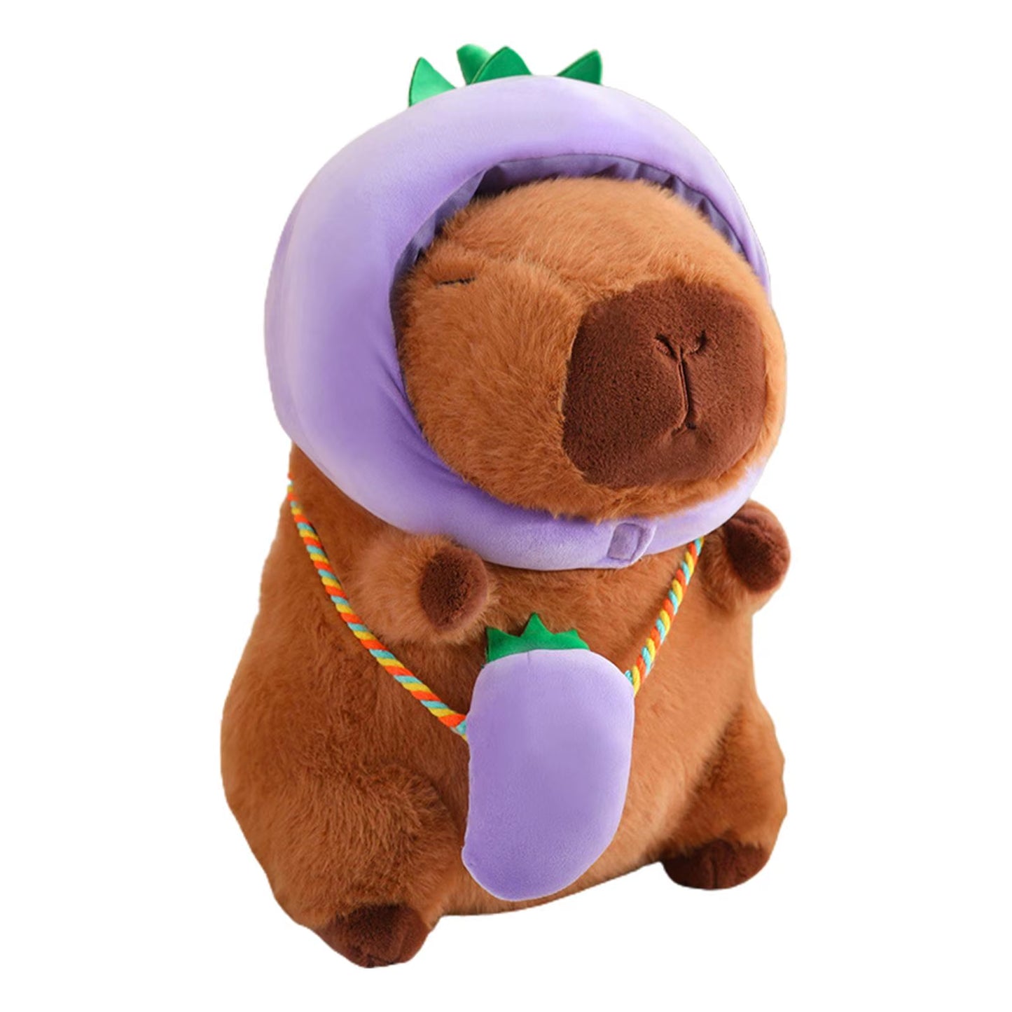 Capybara Stuffed Toy Home Decoration Collectible Soft Realistic Cute Capybara Stuffed Animal for Boys Girls Gifts Adults Family