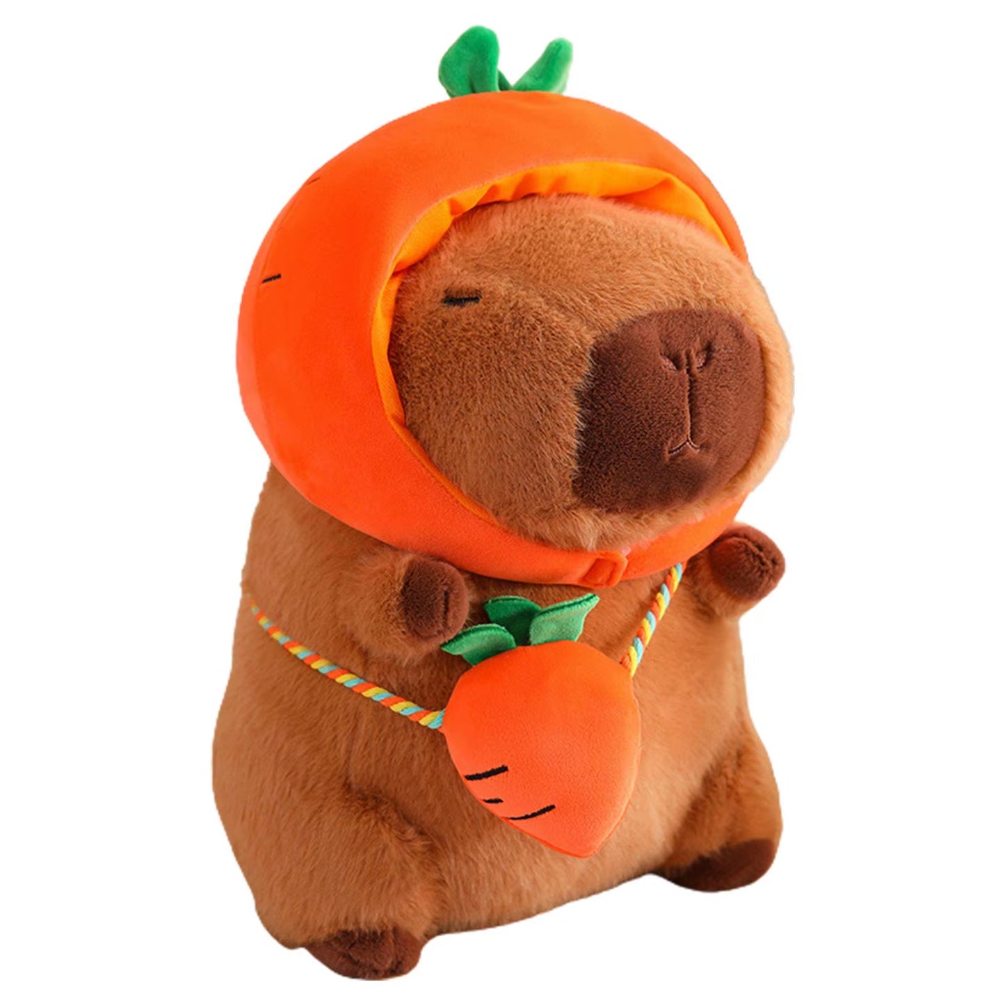 Capybara Stuffed Toy Home Decoration Collectible Soft Realistic Cute Capybara Stuffed Animal for Boys Girls Gifts Adults Family