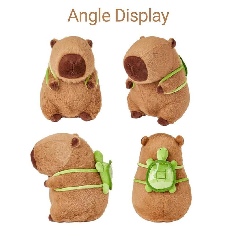 Summer Capybara Plush Toy, Cute Simulation Capybara Stuffed Toy, Soft Animals Decoration Toy for Home Sofa & Bed, Pets Plush Toys, Jelly Cats, Posh Plush Bedroom Decor, Valentine'S Day Gift